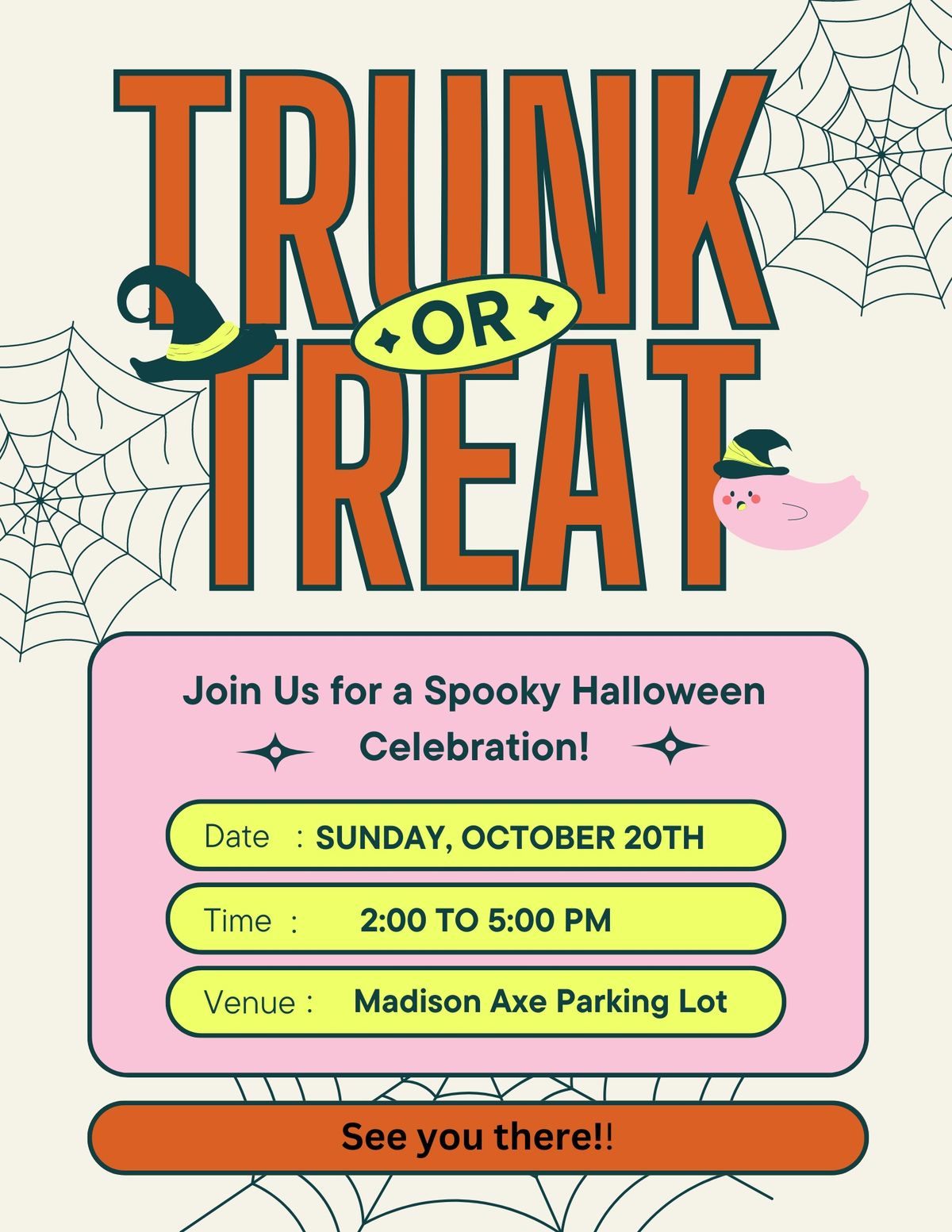 Trunk or Treat \ud83c\udf6d 