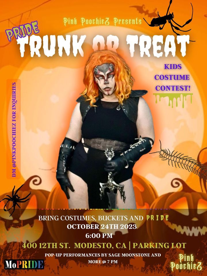 TRUNK OR TREAT (PRIDE VERSION) MoPRIDE, Modesto, CA October 24, 2023