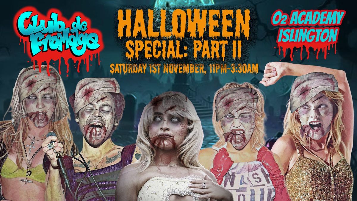 Murder On The Dancefloor: Part 2 - Club de Fromage Halloween Special, Sat 1st November