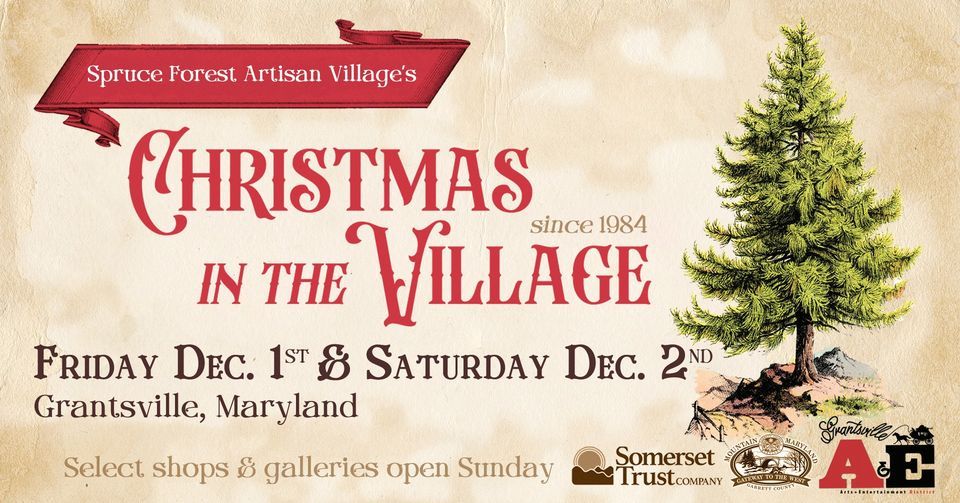 Christmas in the Village 2023 Spruce Forest Artisan Village, Boynton