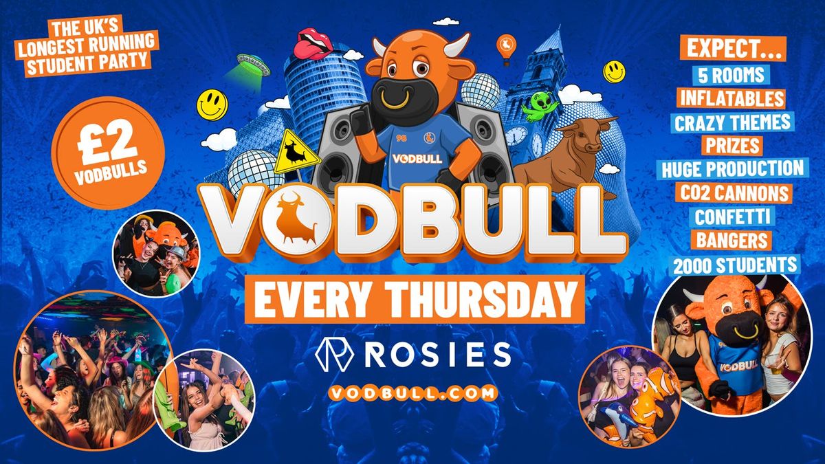 \ud83e\udde1 VODBULL HALLOWEEN HORRORBULL \ud83d\udc7b at ROSIES!! 30\/10