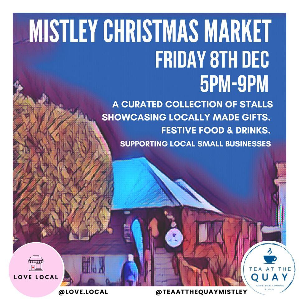 Mistley Christmas Market Tea At The Quay Mistley, Brightlingsea, EN