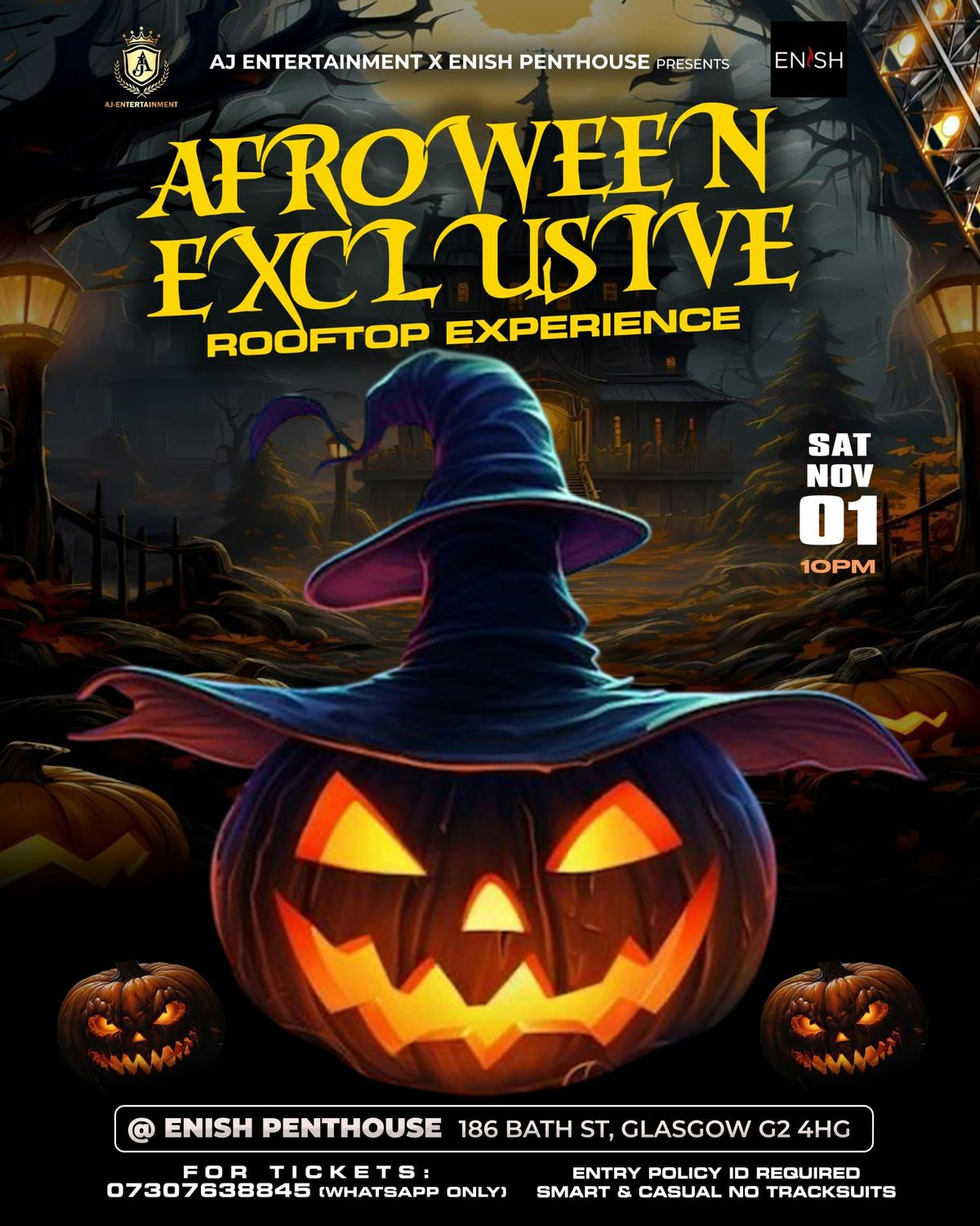 A F R O W E E N 2 0 2 5 with DJ ANDYMOORE 3.0 LIVE IN GLASGOW