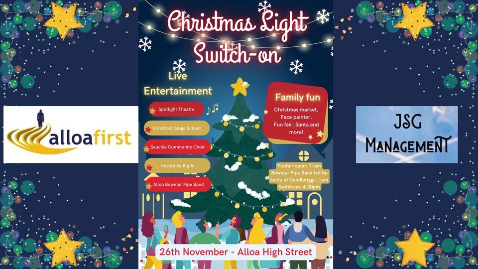 Christmas Light Switch-on - Alloa First