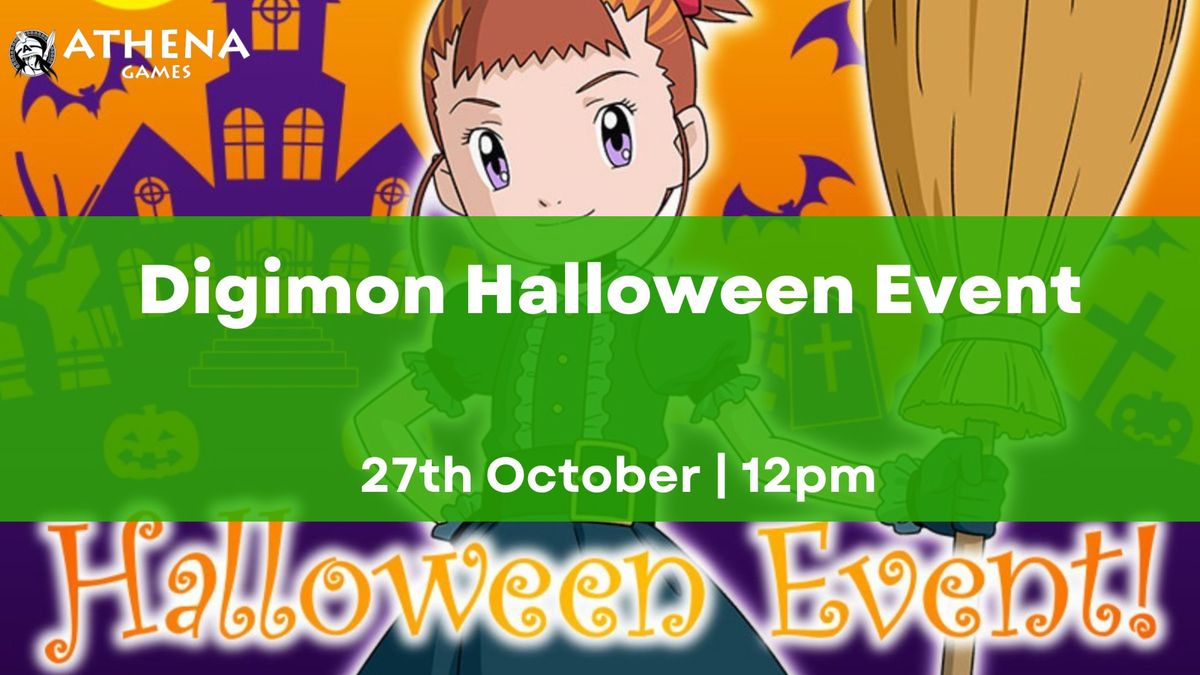 Digimon Halloween Event | October 27th | 12pm