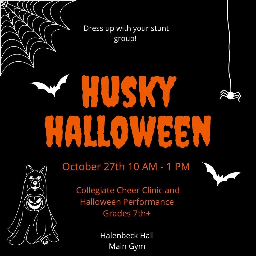 Husky Halloween Cheer Clinic