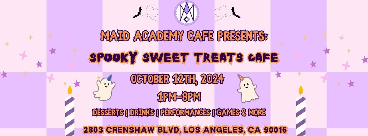 Spooky Sweet Treats Cafe by Maid Academy \u2606\ud83d\udc7b