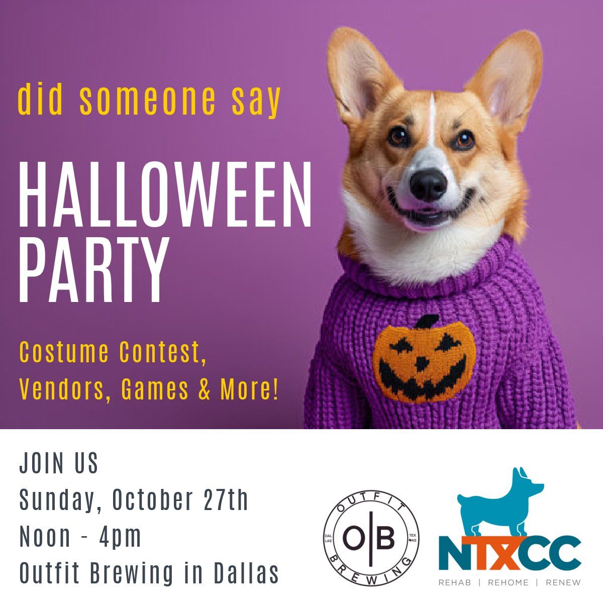 Halloween Corgi Meet-Up