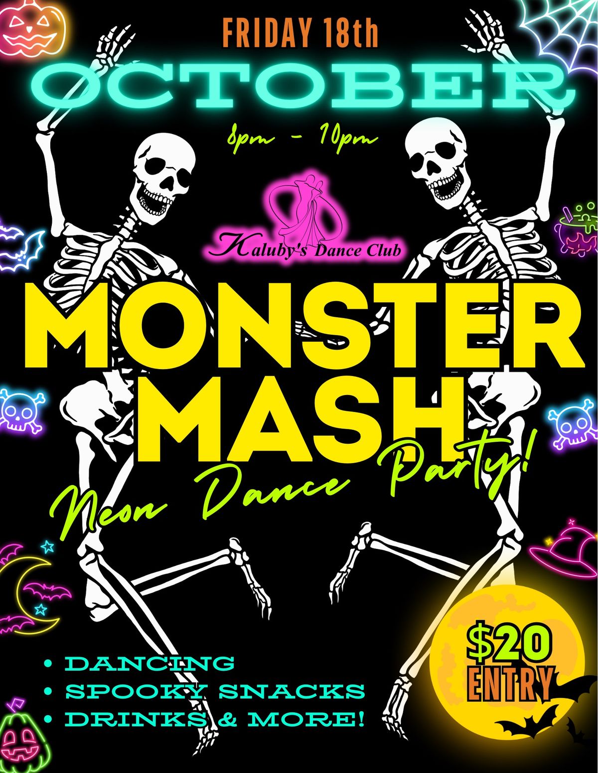 Monster Mash: Neon Dance Party!