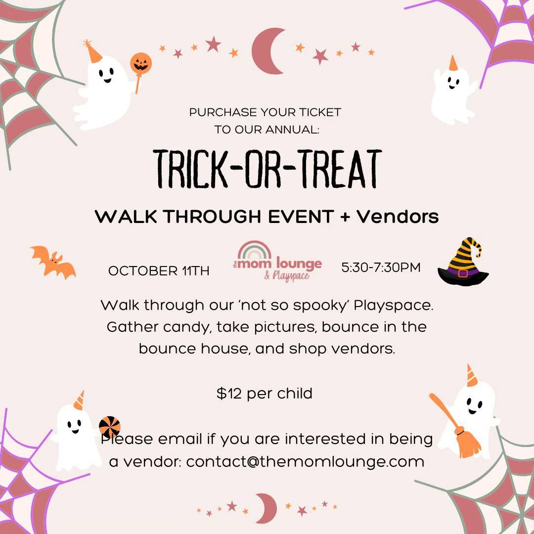 Trick Or Treat Night at The Mom Lounge