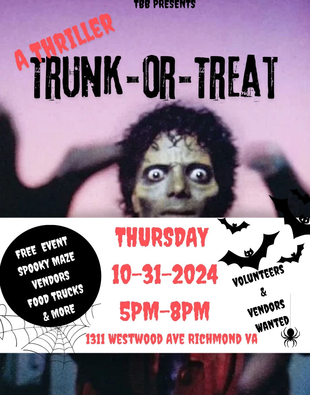 A Thriller Trunk or Treat