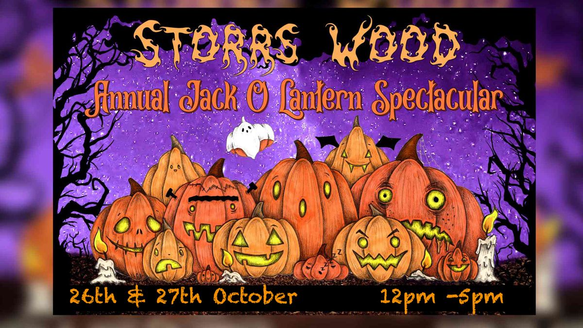 Storrs Woodland Annual Jack O lantern Event