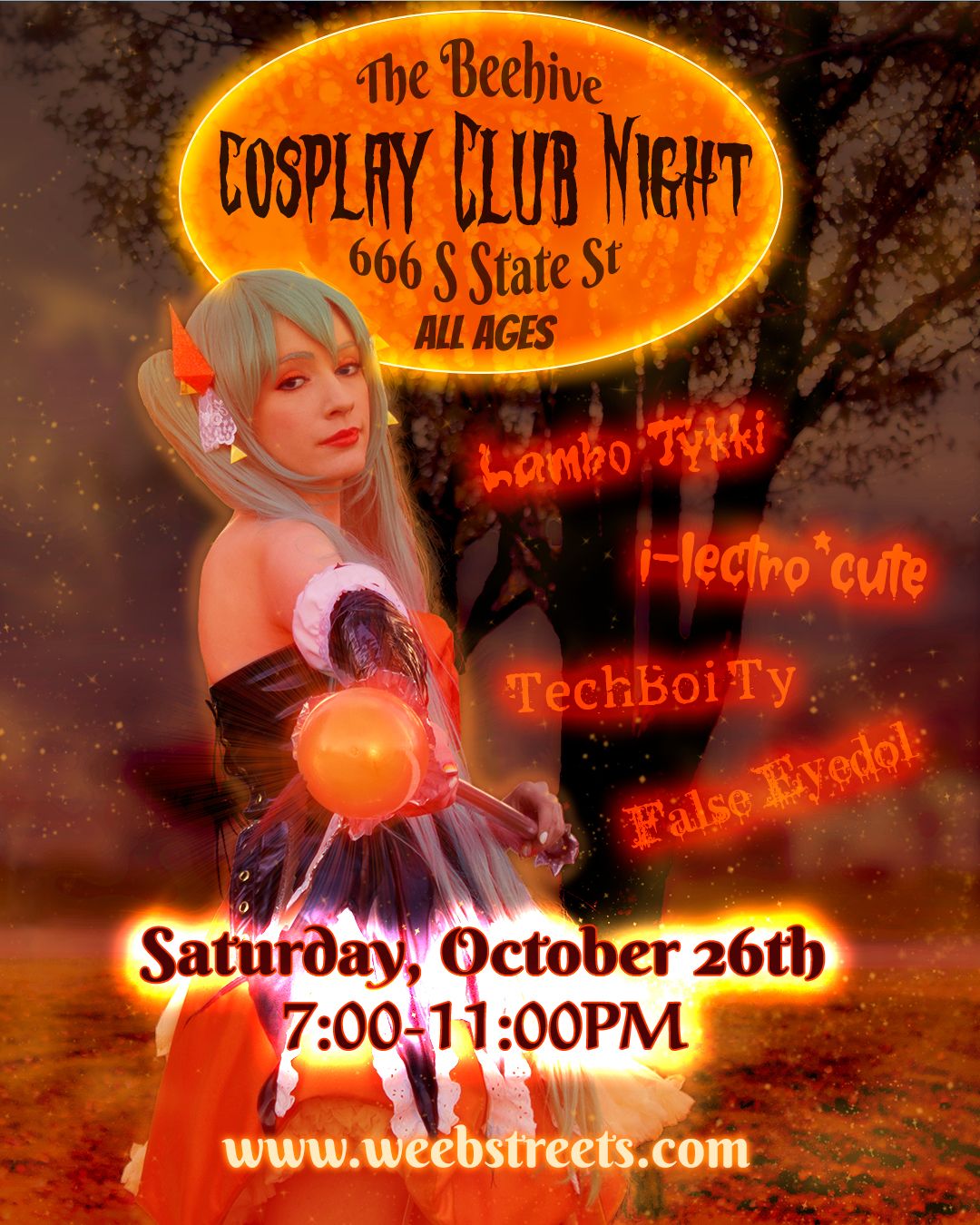 Halloweeb Cosplay Club Night