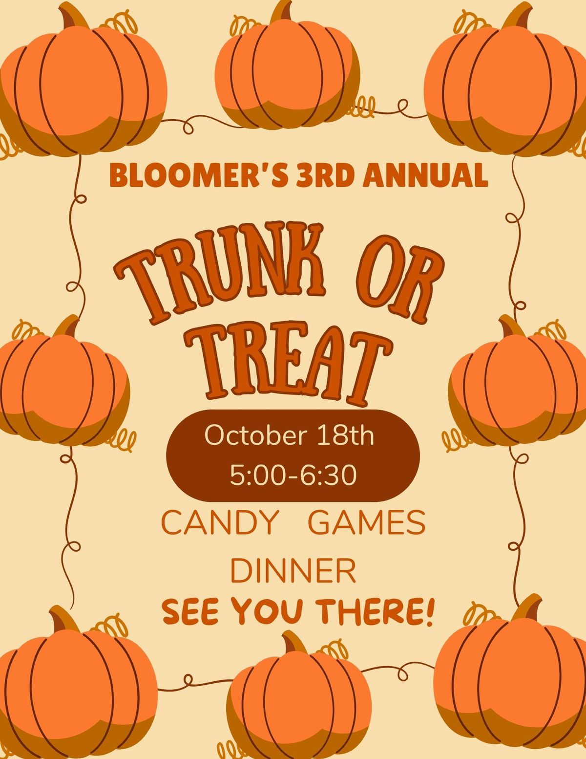 Trunk or Treat