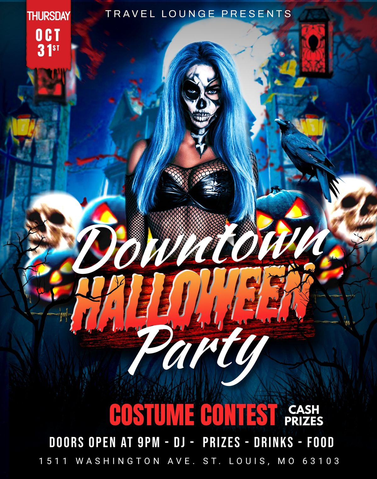 Downtown Halloween Party