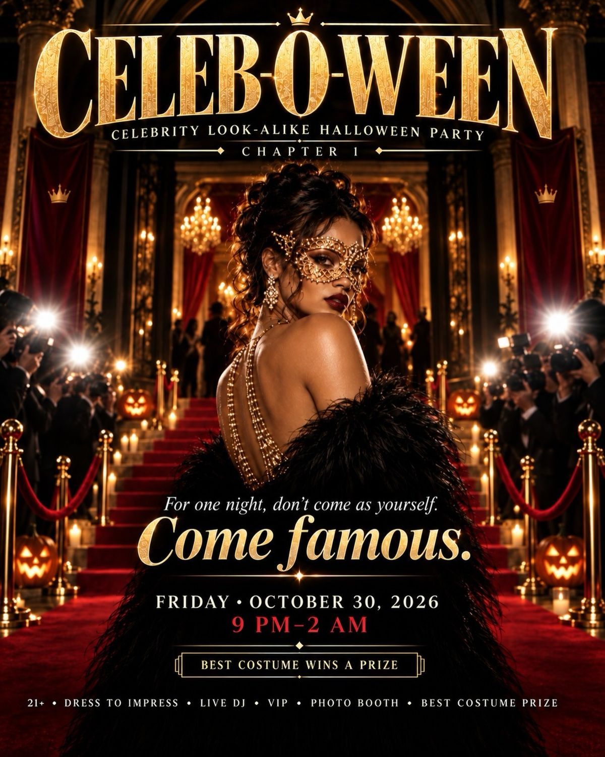 Celeb-O-Ween: Chapter 1 – 21+ Halloween Costume Party in Sandy Plains ...