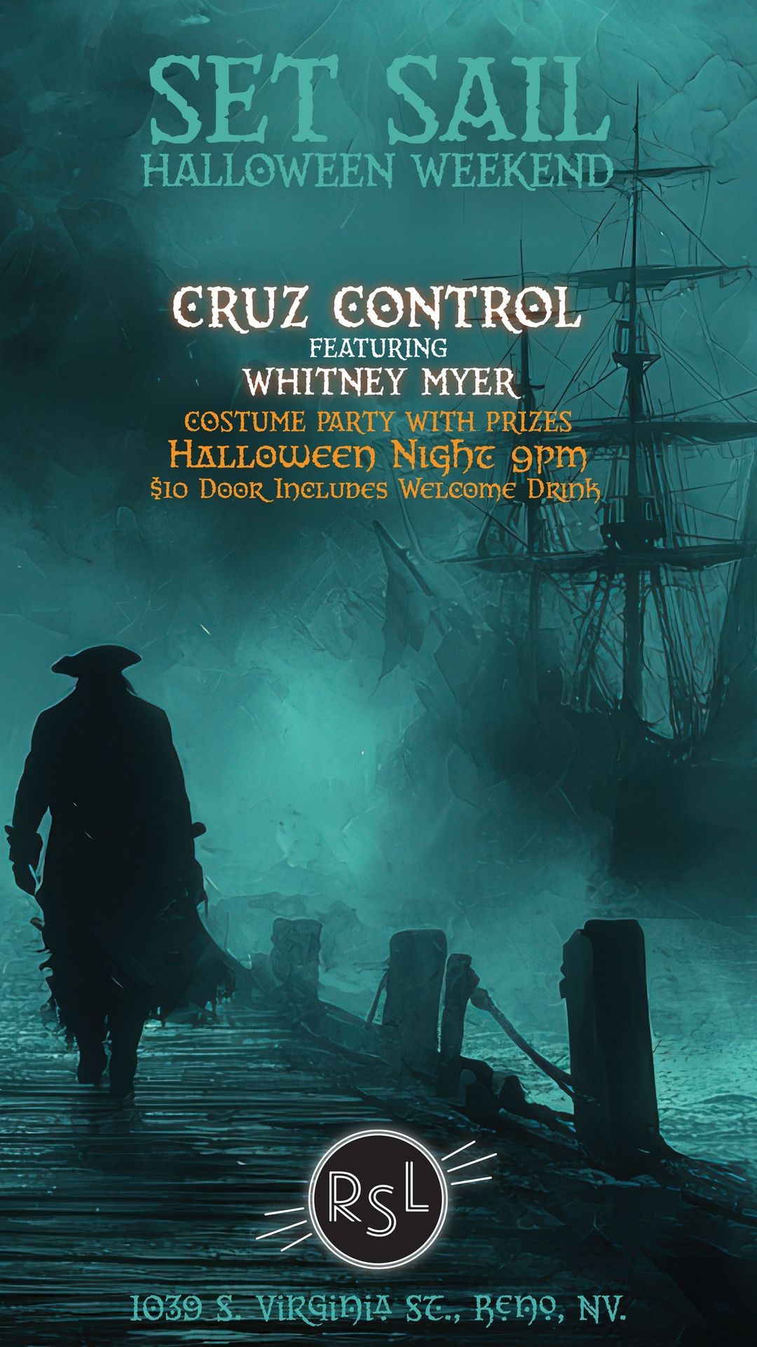 Halloween Eve with Cruz Control featuring Whitney Myer