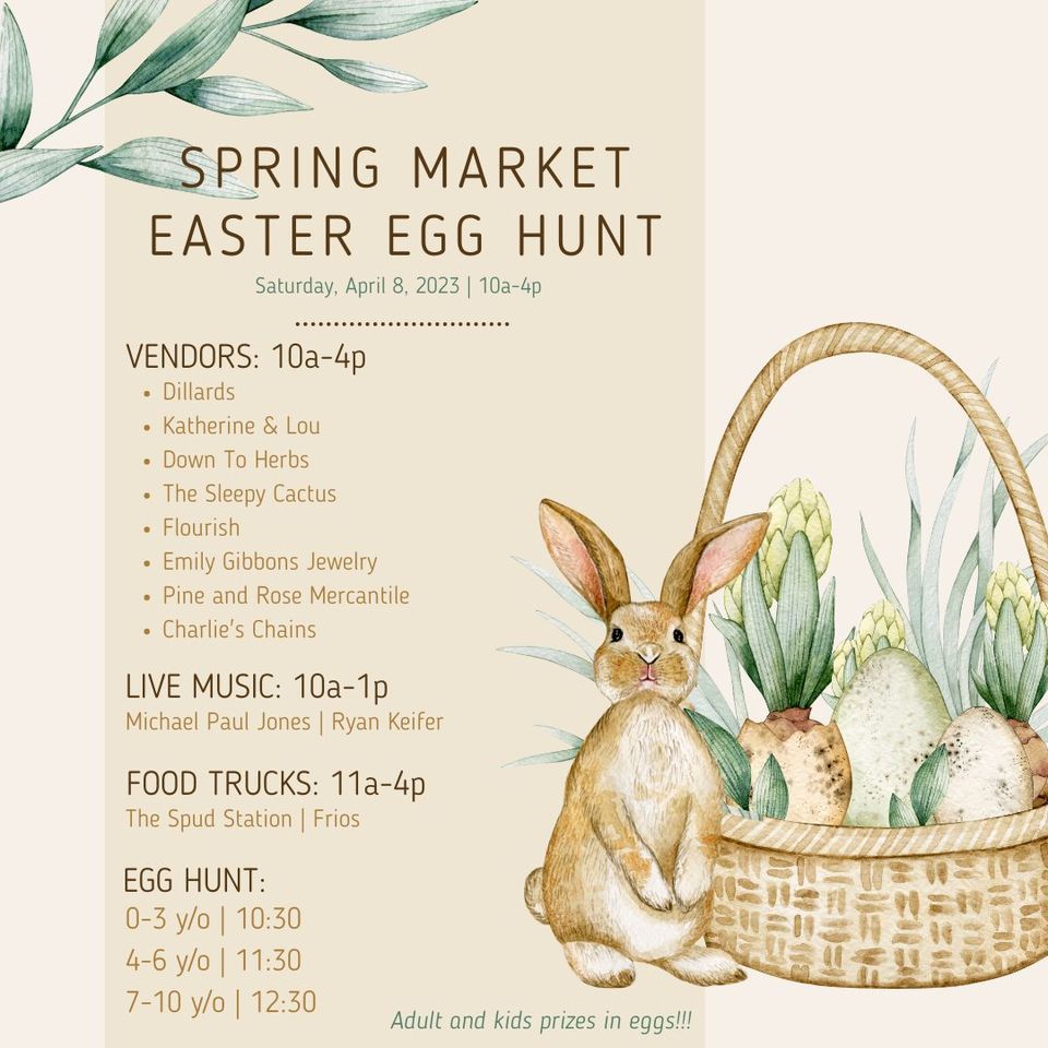 Easter Egg Hunt & Spring Market