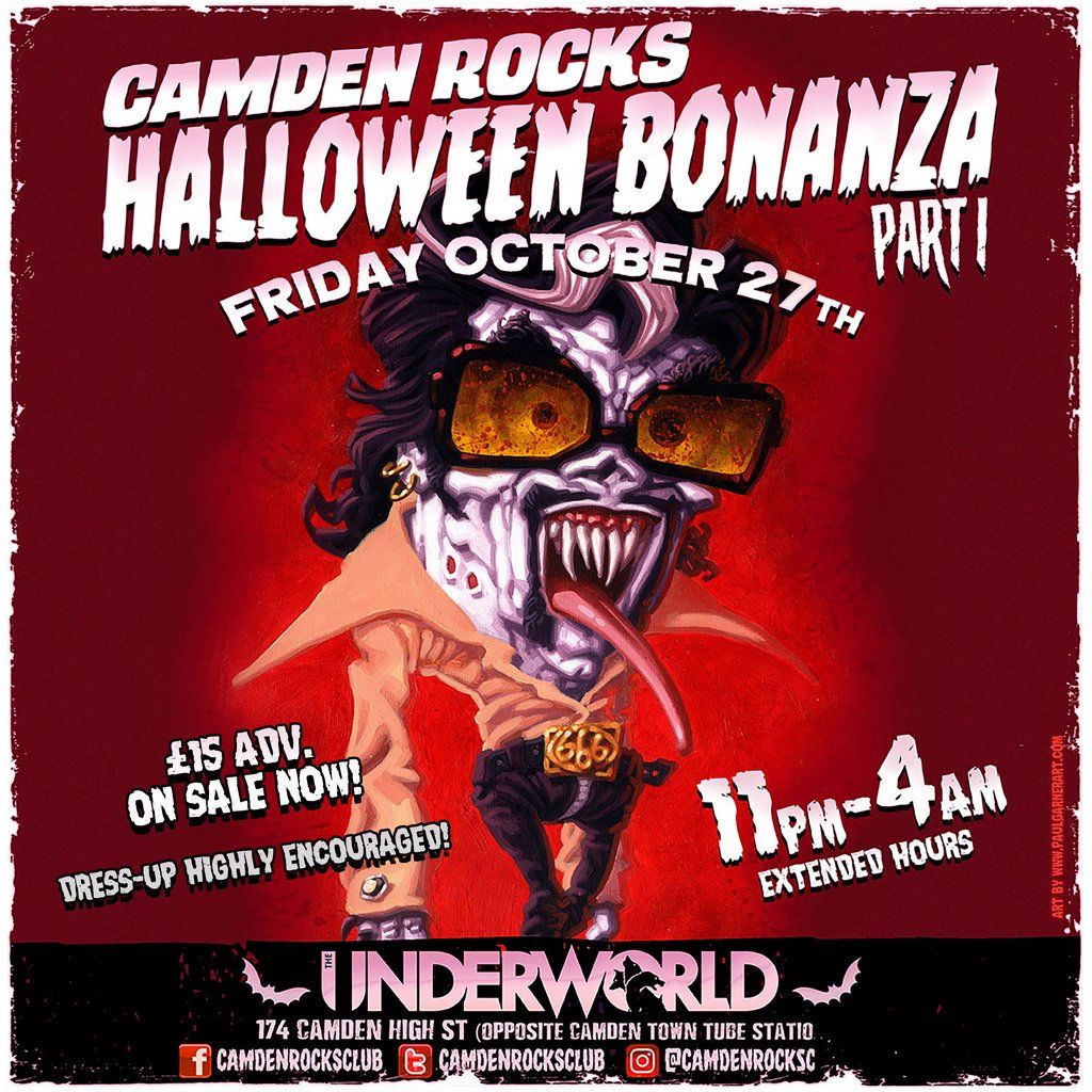 Camden Rocks Halloween Bonanza Part 1 The Underworld Camden, London