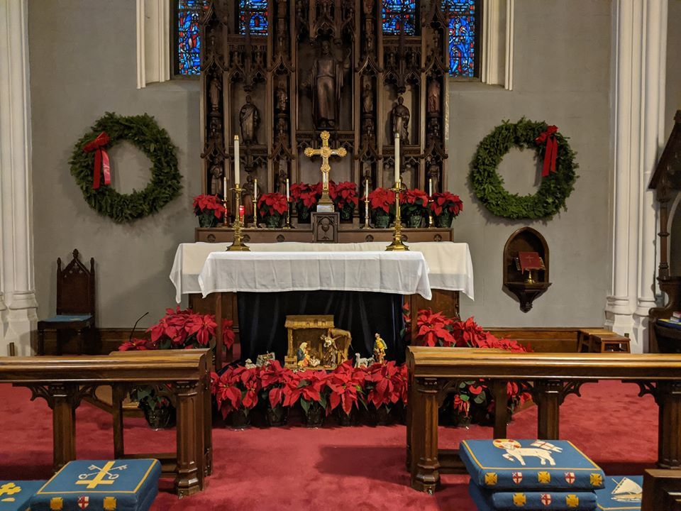 Christmas Day Service St. John's Episcopal Church, Bangor, Maine