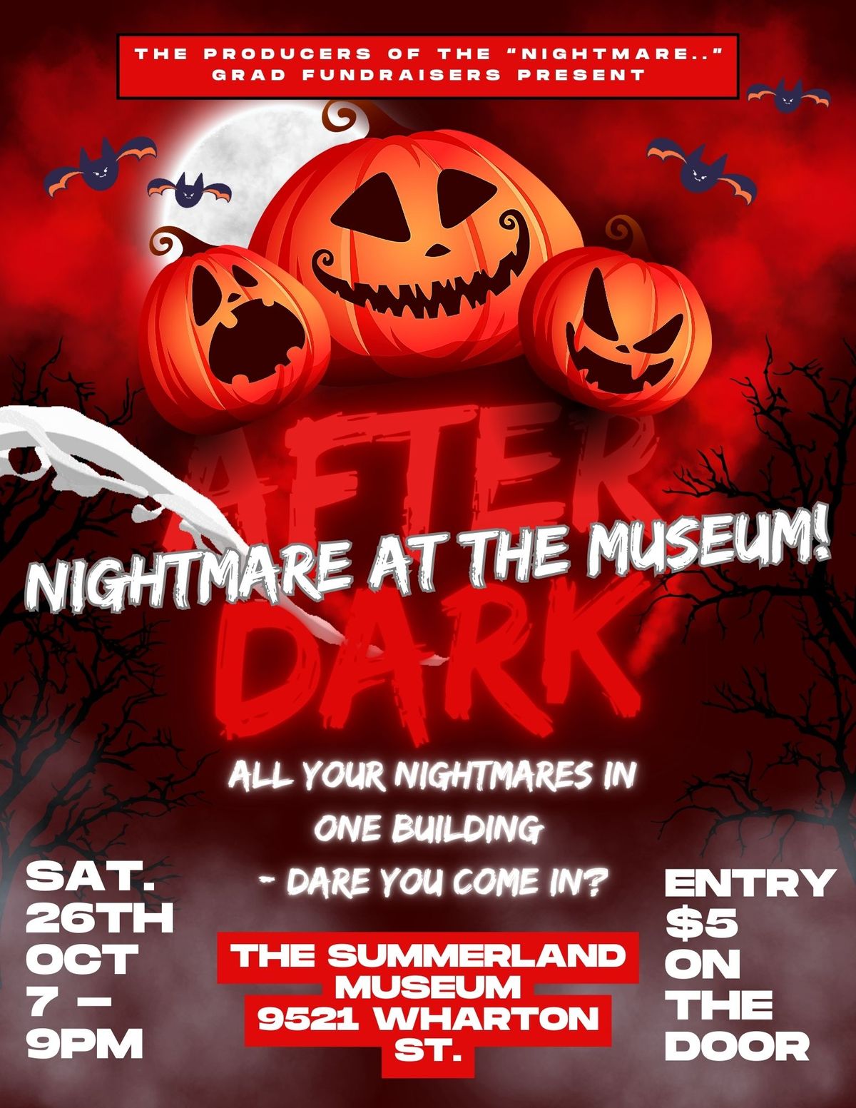 After Dark: Nightmare at the Museum! Dare to be scared!