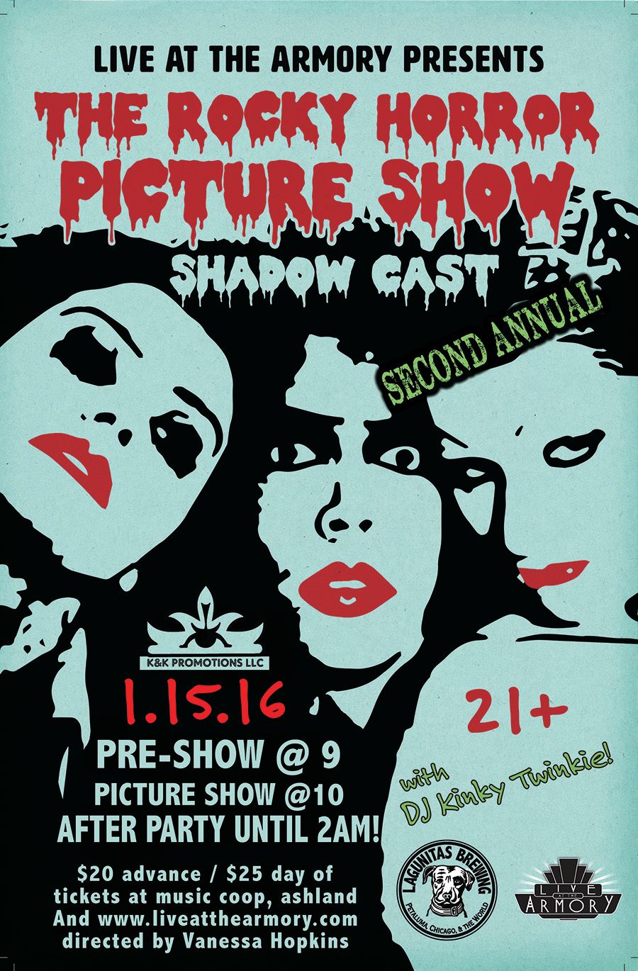 The Rocky Horror Picture Show - Shadow Cast at Coronado Performing Arts Center