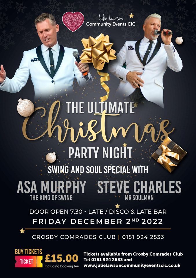 The Ultimate Christmas Party Night with Asa Murphy and Steve Charles