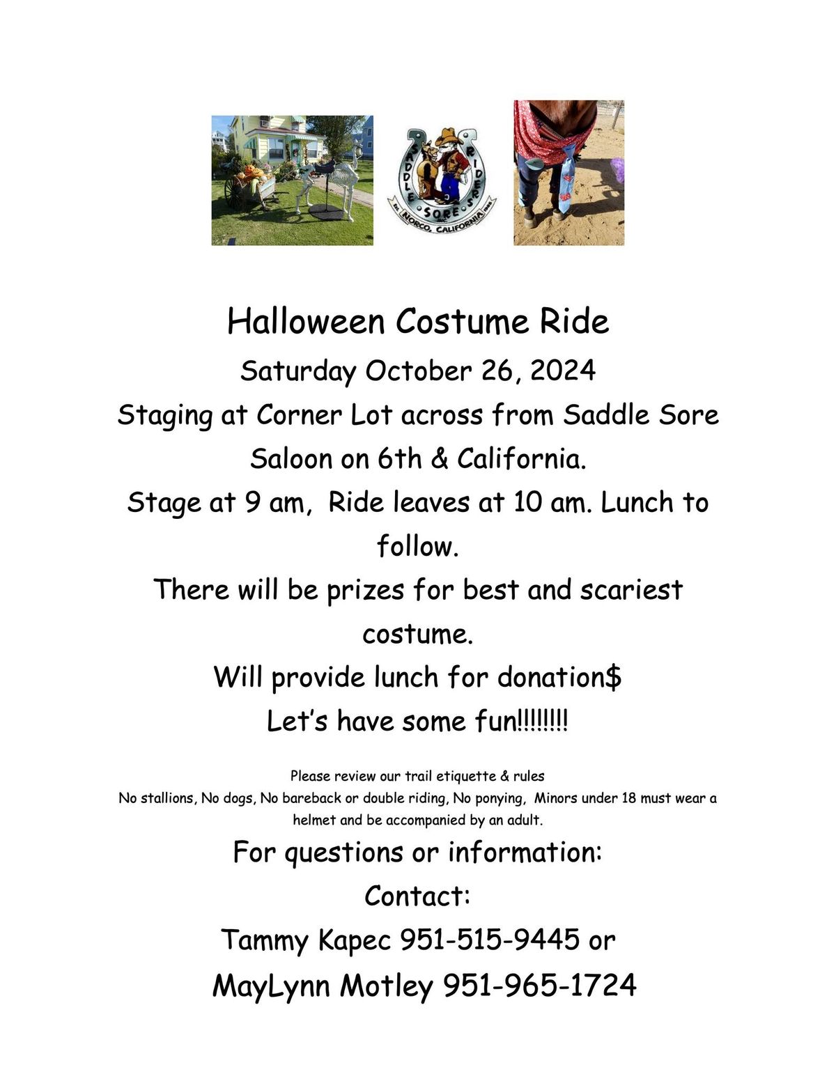 Halloween Costume Ride