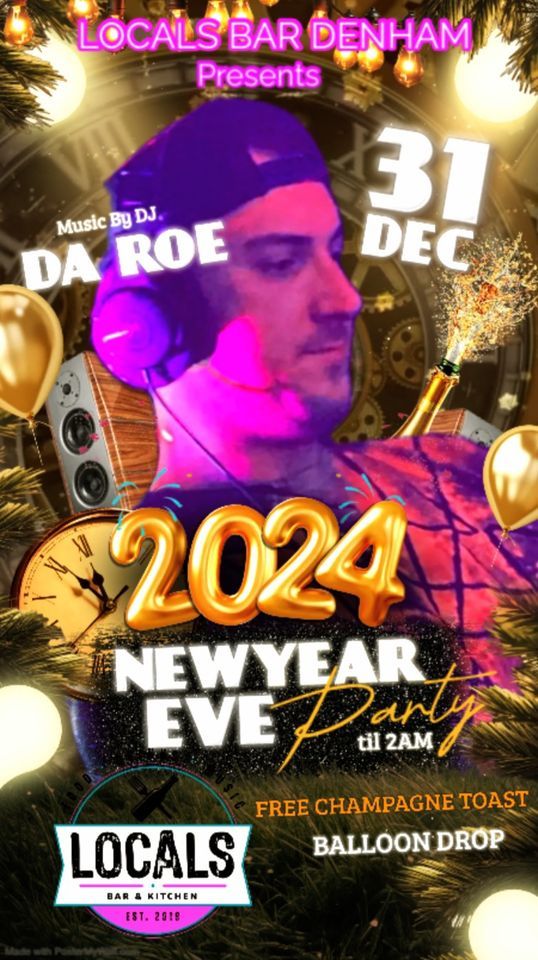 LOCALS DENHAM NEW YEARS EVE Locals Bar and Kitchen, Denham Springs, LA December 31, 2023