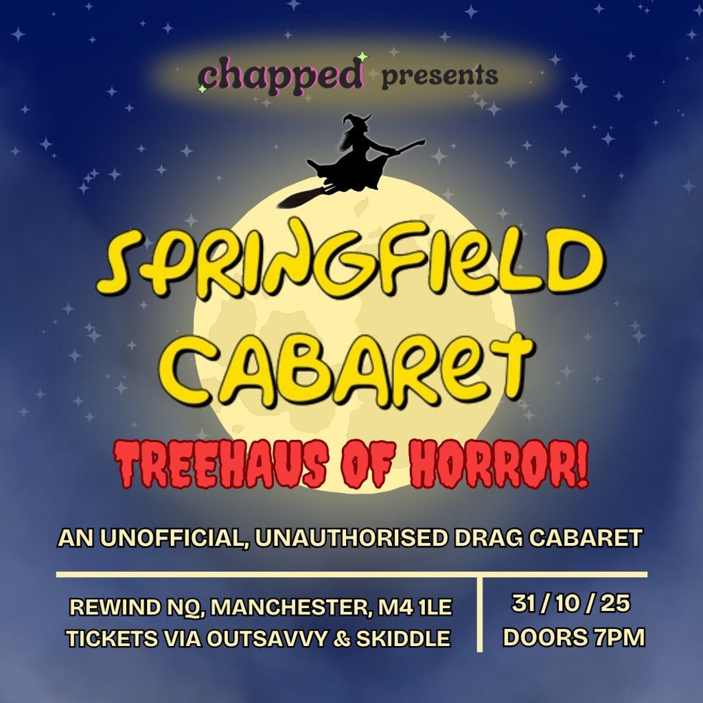 SPRINGFIELD CABARET Treehaus of Horror! - Tribute Drag Show