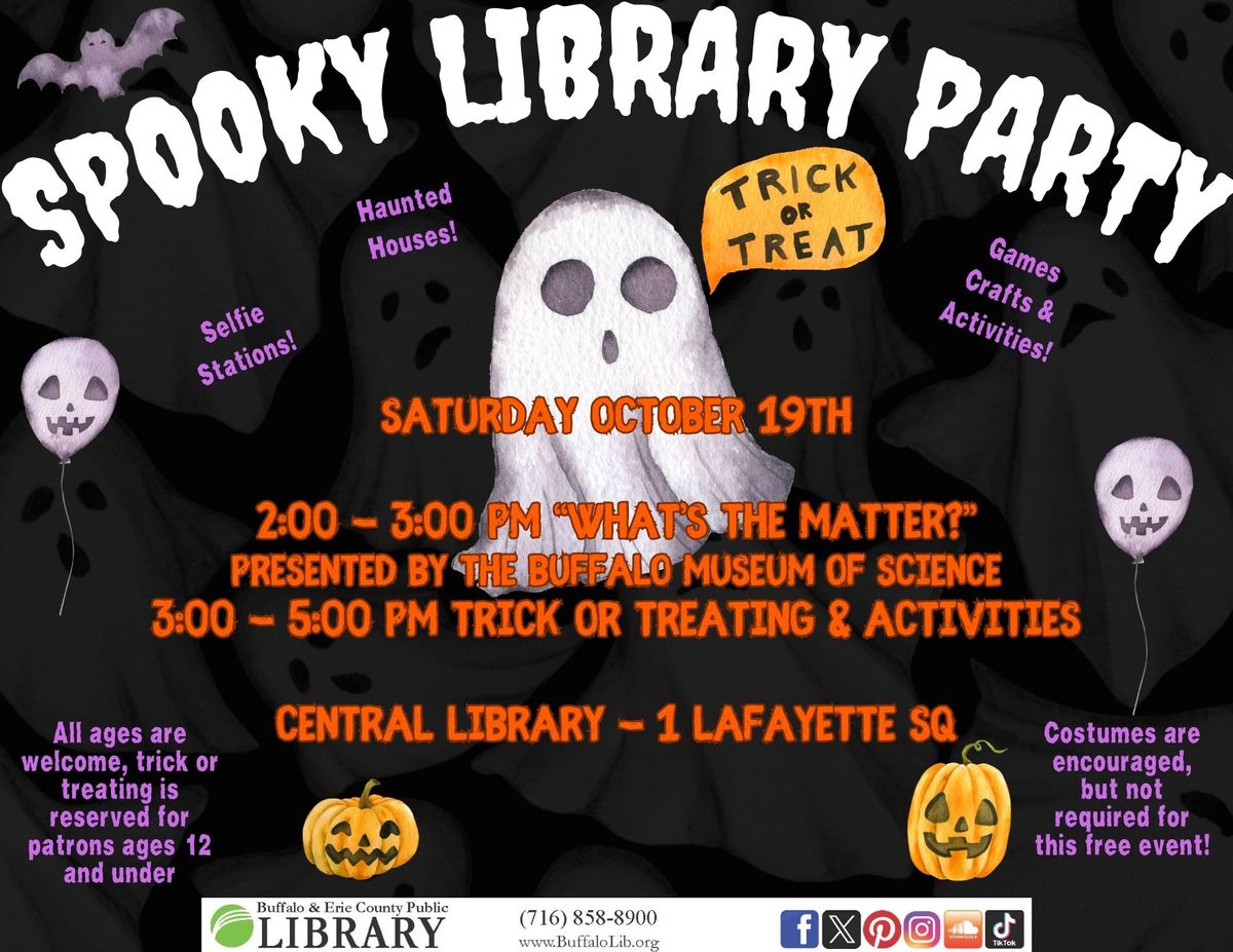 Spooky Library Party