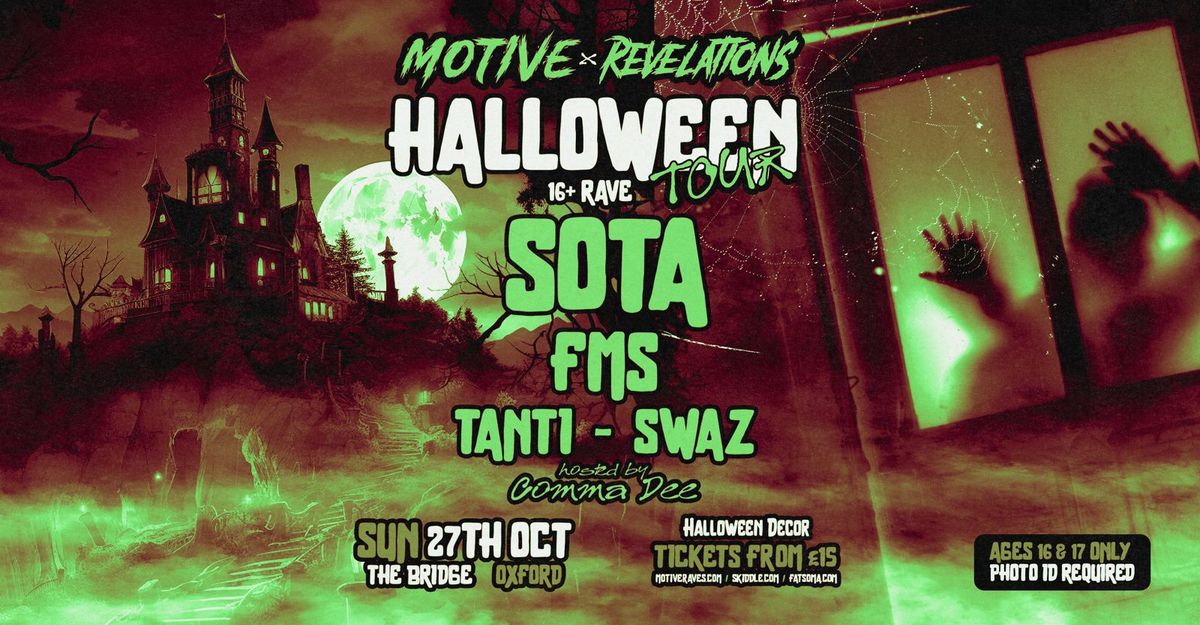 Oxford: Halloween Rave \/w Sota + more