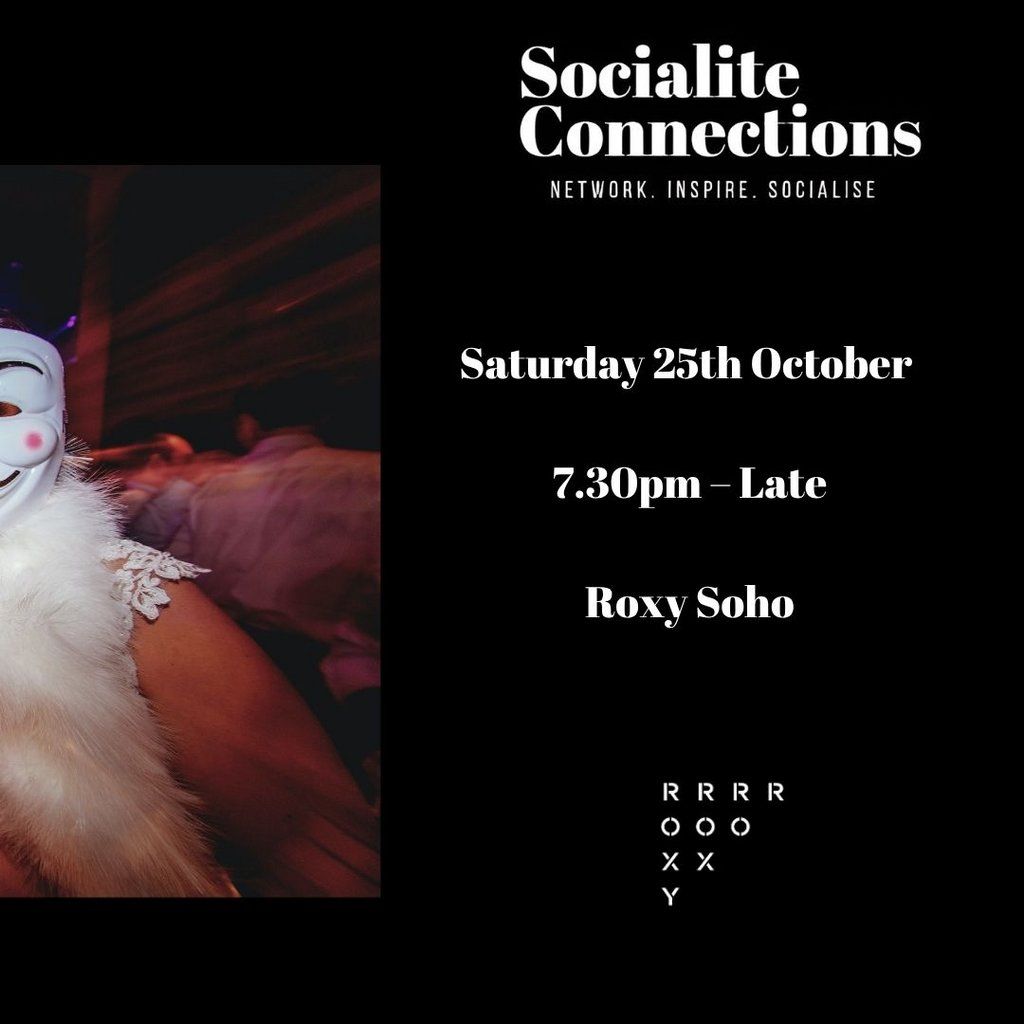 Halloween Party, Welcome Drink, Happy Hour till 10pm at The Roxy