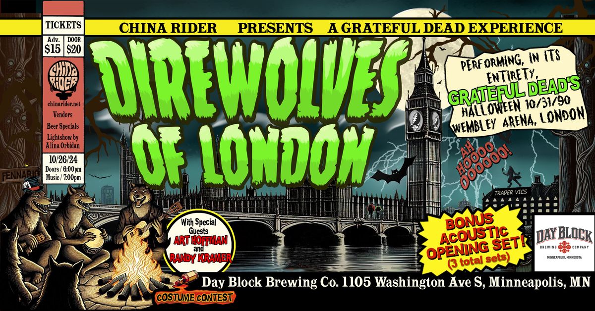 China Rider presents Direwolves of London at Day Block Brewing Co