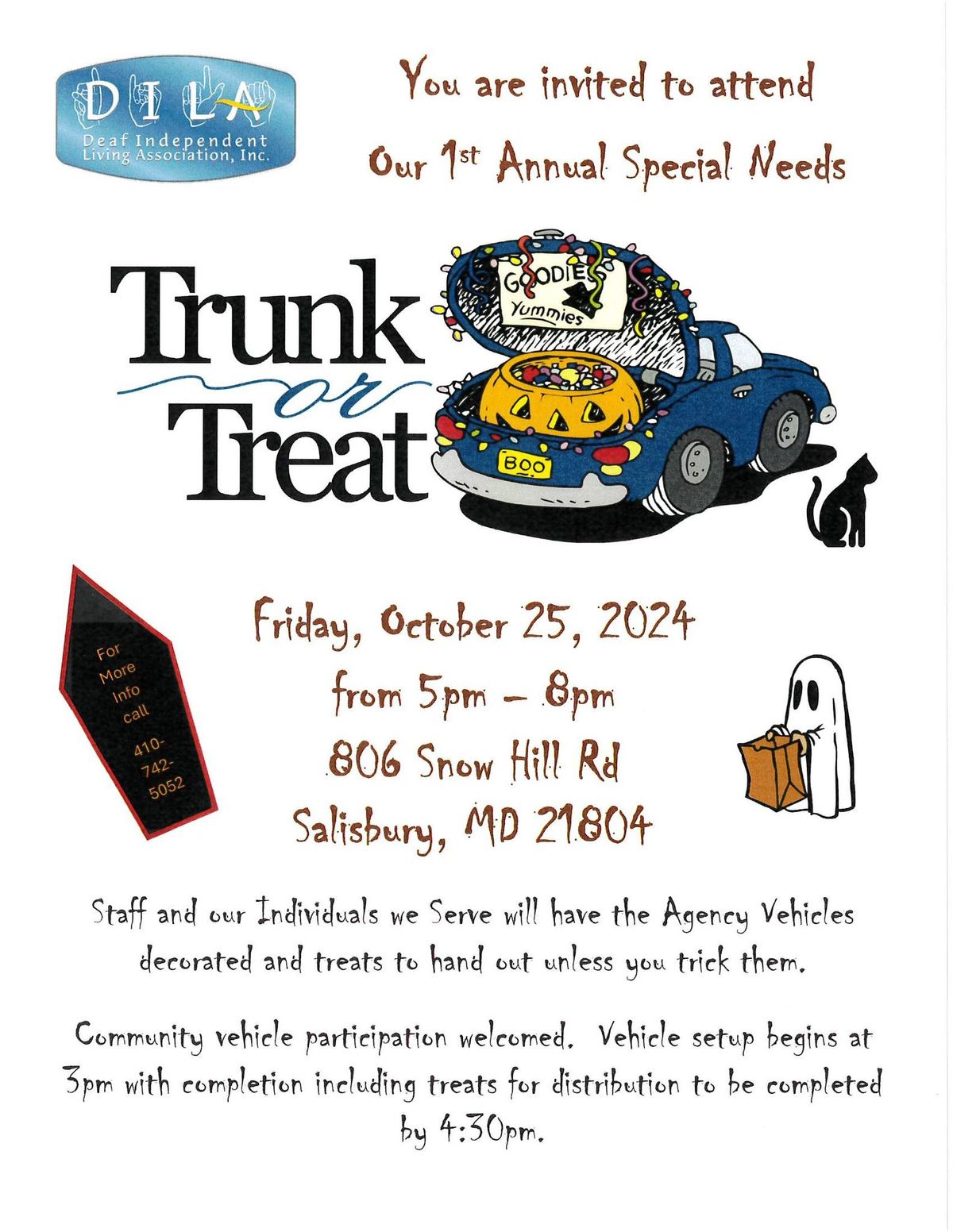 Special Needs Trunk or Treat