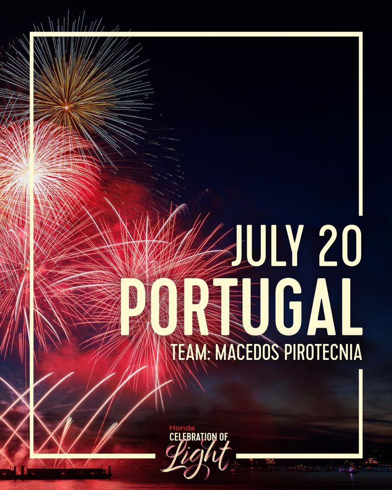 Honda Celebration of Light - July 20th - Portugal