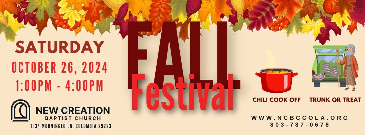 New Creation Baptist Church Fall Festival