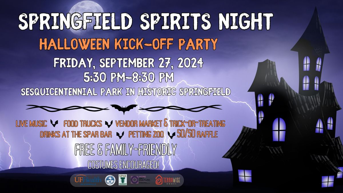 Springfield Spirits Night: Halloween Kick-Off Party