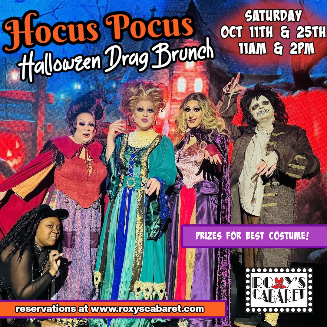 Hocus Pocus Drag Brunch at Funny Bone - Tampa