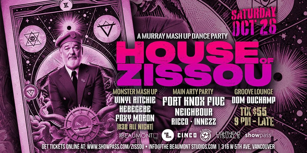 House of Zissou - A Murray Mash up Dance Party