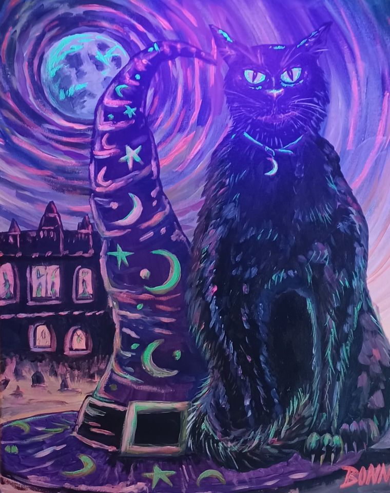 Halloween Paint Along The Bead Studio, LLC, Rockport, TX October 28