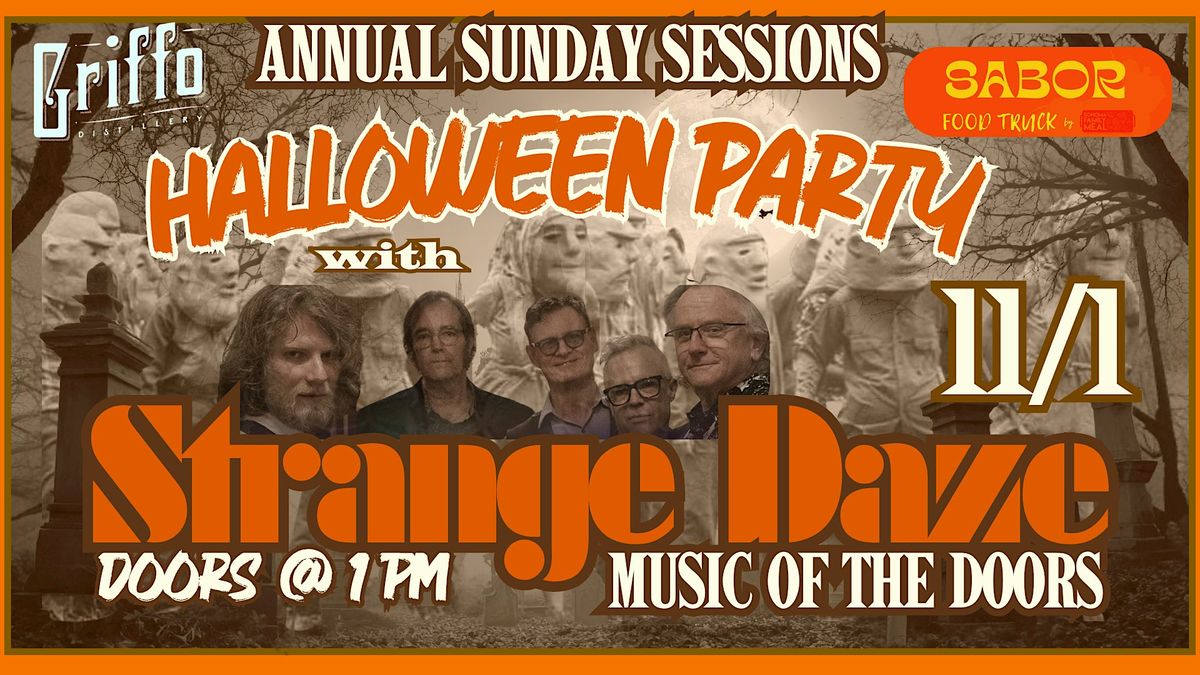 Sunday Sessions Annual Halloween Party with Strange Daze in Petaluma ...
