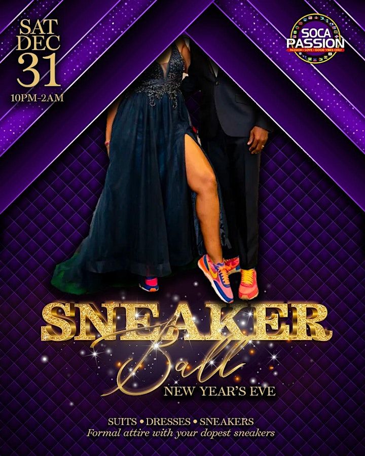 New Years Eve Caribbean Sneaker Ball December 31 to January 1