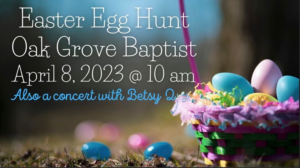 Children's Easter egg hunt & Concert with Betsy Q
