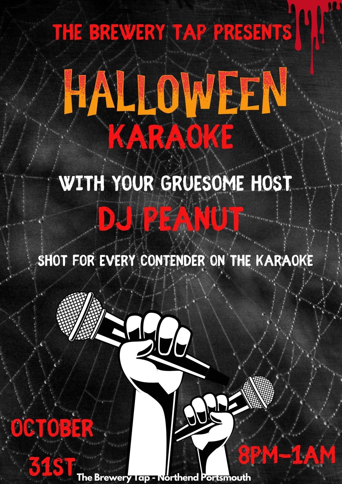 Halloween Karaoke with dj peanut 