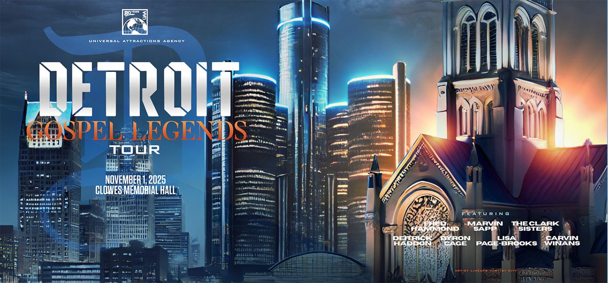 Detroit Gospel Legends at Fox Theatre Detroit