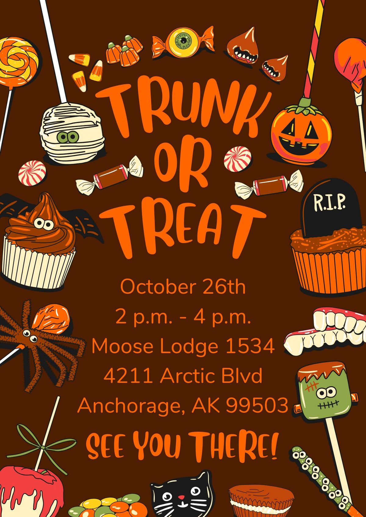 Moose Lodge Trunk or Treat