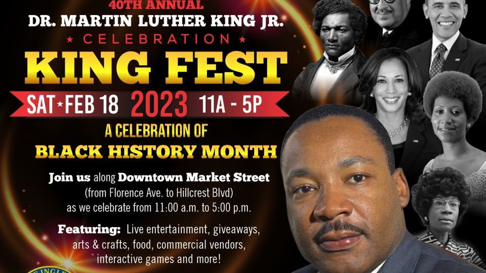 KING FEST 2023 Market Street, Inglewood, CA February 18, 2023