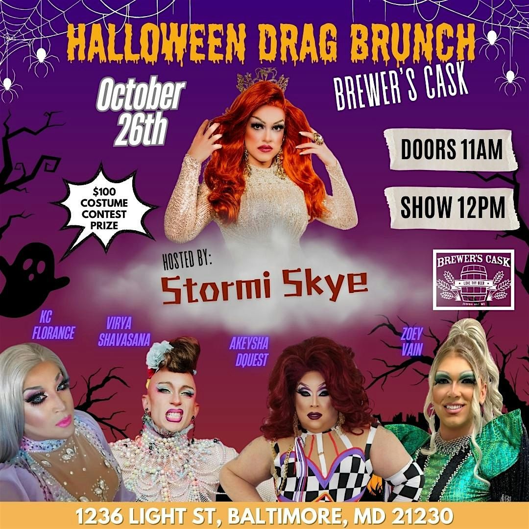 Brewer's Cask Halloween Drag Brunch