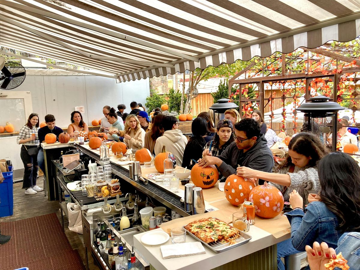 Pumpkin Painting Party at Calico